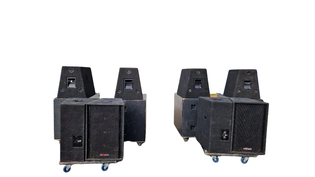 Renkus-Heinz C3 met extra sublaag - 1000 personen